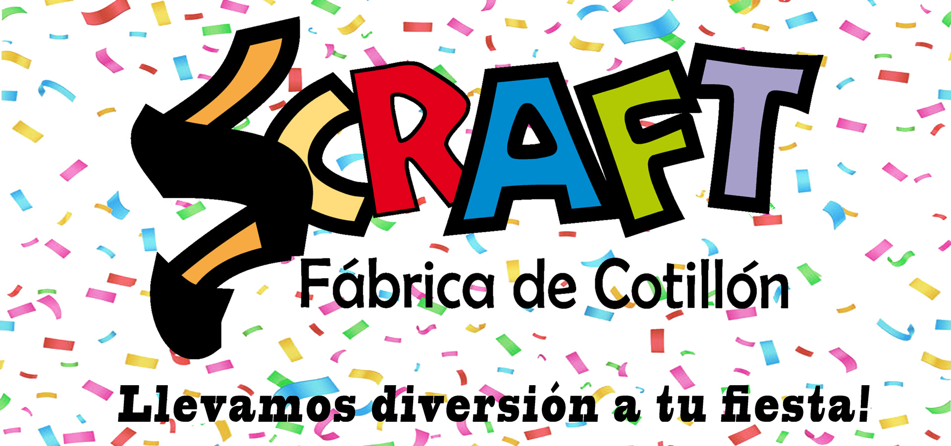 Banner de Scraft, llevamos diversión a tu fiesta